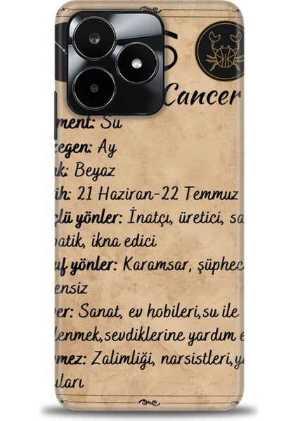 Realme C53 Kılıf Hd Baskılı Kılıf + Seramik Tam Kaplayan Ekran Koruyucu 480