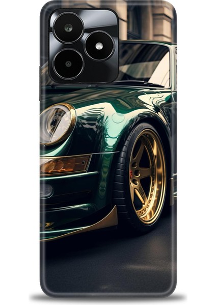 Realme C53 Kılıf Hd Baskılı Kılıf + Seramik Tam Kaplayan Ekran Koruyucu 486