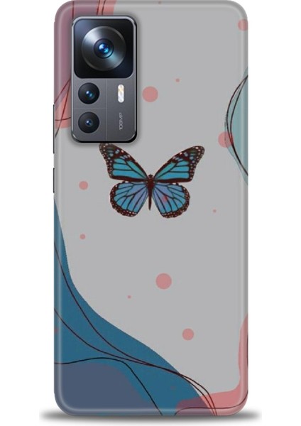 Xiaomi Mi 12T Pro Kılıf Hd Baskılı Kılıf + Seramik Tam Kaplayan Ekran Koruyucu 185