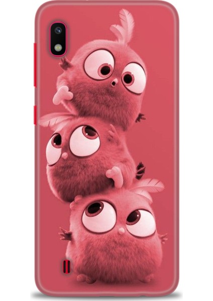 Samsung Galaxy A10 Hd Baskılı Kılıf + Seramik Tam Kaplayan Ekran Koruyucu 370
