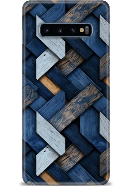 Samsung Galaxy S10 Plus Hd Baskılı Kılıf + Seramik Tam Kaplayan Ekran Koruyucu 322