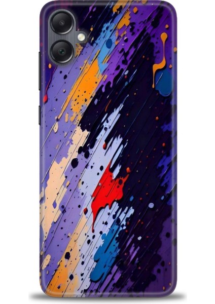 Samsung Galaxy A05 Hd Baskılı Kılıf + Seramik Tam Kaplayan Ekran Koruyucu 436