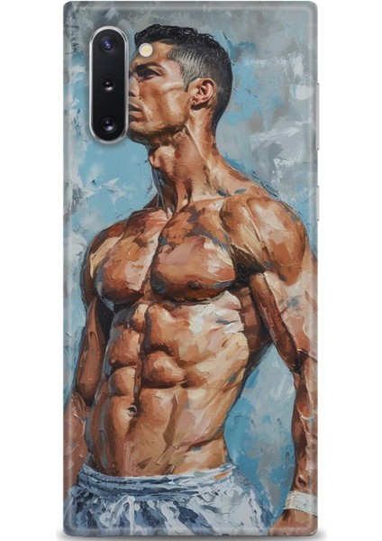 Samsung Galaxy Note 10 Hd Baskılı Kılıf + Seramik Tam Kaplayan Ekran Koruyucu 4