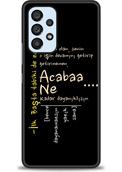 Samsung Galaxy A53 5g Hd Baskılı Kılıf + Seramik Tam Kaplayan Ekran Koruyucu 393
