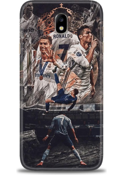 Samsung Galaxy J7 Pro Hd Baskılı Kılıf + Seramik Tam Kaplayan Ekran Koruyucu 10
