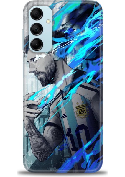 Samsung Galaxy M14 5g Hd Baskılı Kılıf + Seramik Tam Kaplayan Ekran Koruyucu 19