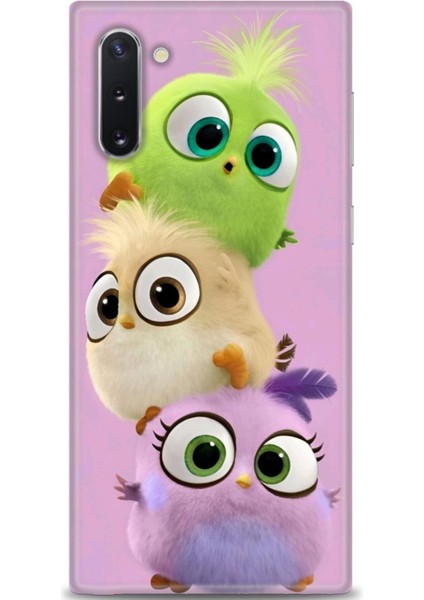 Samsung Galaxy Note 10 Hd Baskılı Kılıf + Seramik Tam Kaplayan Ekran Koruyucu 362