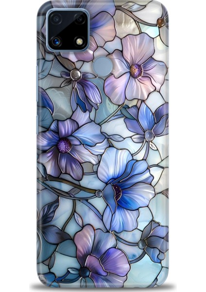 Realme C25 Kılıf Hd Baskılı Kılıf + Seramik Tam Kaplayan Ekran Koruyucu 333