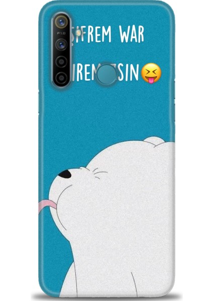 Realme 6i Kılıf Hd Baskılı Kılıf + Seramik Tam Kaplayan Ekran Koruyucu 152