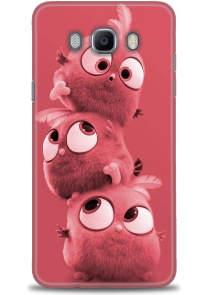Samsung Galaxy J7 2016 Hd Baskılı Kılıf + Seramik Tam Kaplayan Ekran Koruyucu 370