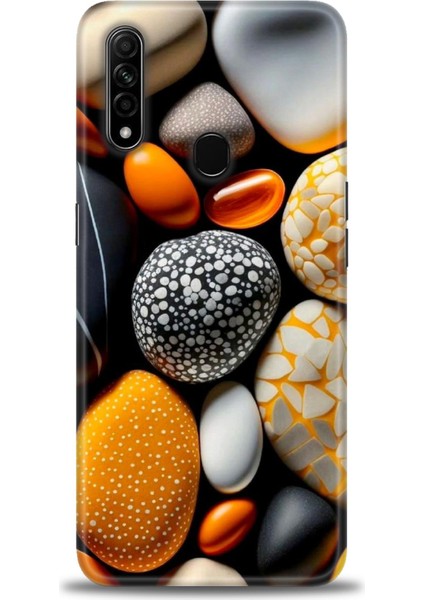 Oppo A31 Kılıf Hd Baskılı Kılıf + Seramik Tam Kaplayan Ekran Koruyucu 342