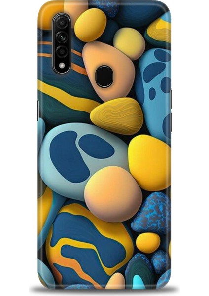 Oppo A31 Kılıf Hd Baskılı Kılıf + Seramik Tam Kaplayan Ekran Koruyucu 343