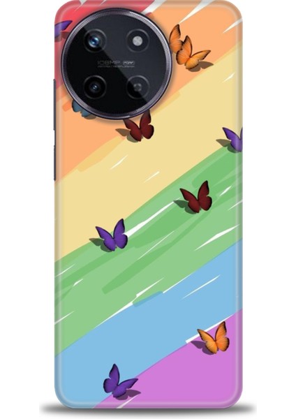 Realme 11 4g Kılıf Hd Baskılı Kılıf + Seramik Tam Kaplayan Ekran Koruyucu 420