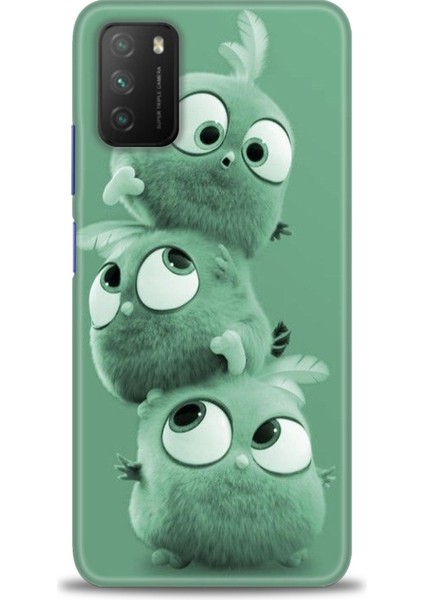 Xiaomi Poco M3 Kılıf Hd Baskılı Kılıf + Seramik Tam Kaplayan Ekran Koruyucu 367