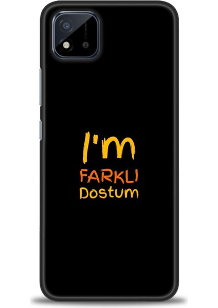 Realme C11 2021 Kılıf Hd Baskılı Kılıf + Seramik Tam Kaplayan Ekran Koruyucu 399