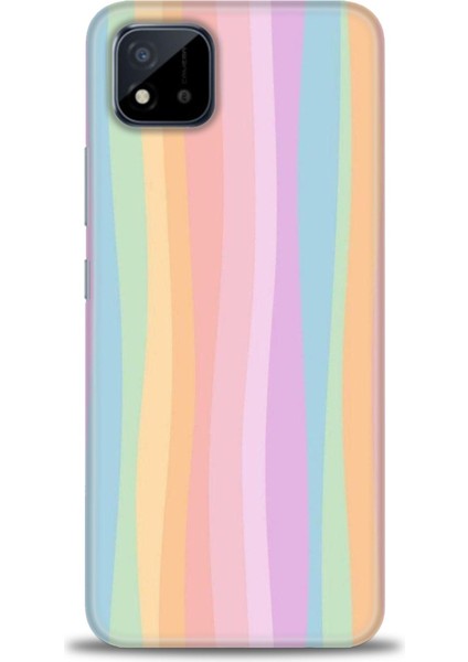 Realme C11 2021 Kılıf Hd Baskılı Kılıf + Seramik Tam Kaplayan Ekran Koruyucu 428