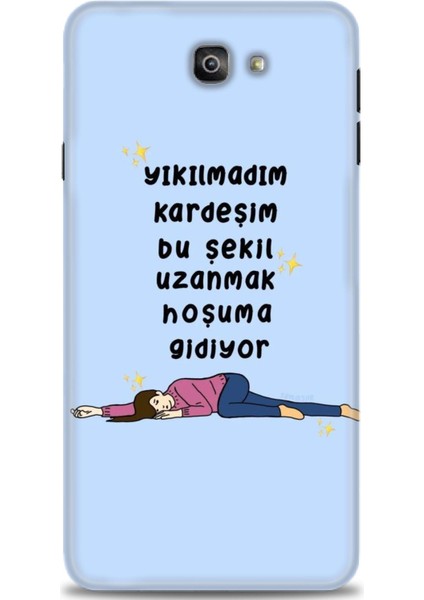 Samsung Galaxy J7 Prime Hd Baskılı Kılıf + Seramik Tam Kaplayan Ekran Koruyucu 169