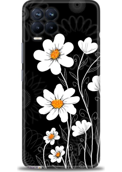 Realme 8 Kılıf Hd Baskılı Kılıf + Seramik Tam Kaplayan Ekran Koruyucu 133