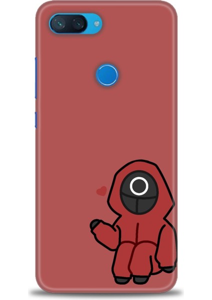 Xiaomi Mi 8 Lite Kılıf Hd Baskılı Kılıf + Seramik Tam Kaplayan Ekran Koruyucu 288