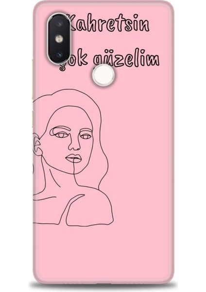 Xiaomi Mi 8 Se Kılıf Hd Baskılı Kılıf + Seramik Tam Kaplayan Ekran Koruyucu 162