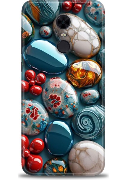 Xiaomi Redmi 5 Plus Kılıf Hd Baskılı Kılıf + Seramik Tam Kaplayan Ekran Koruyucu 349