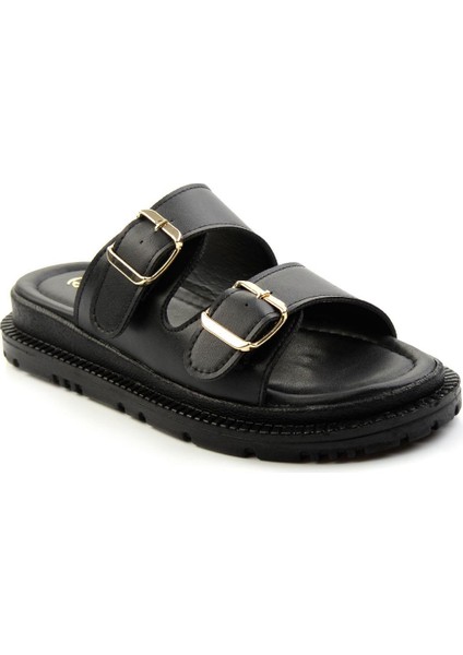 Siyah Kadın Terlik K04875040209 fiyatları