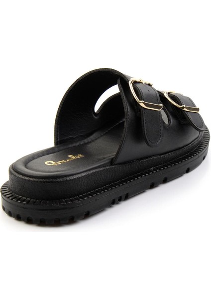 Siyah Kadın Terlik K04875040209 modelleri