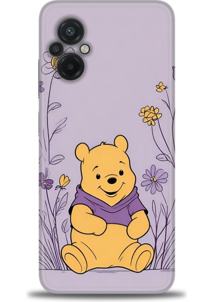 Xiaomi Poco M5 Kılıf Hd Baskılı Kılıf + Seramik Tam Kaplayan Ekran Koruyucu 55