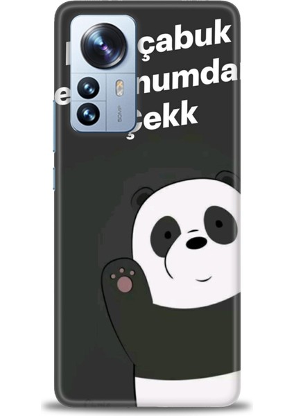 Xiaomi Mi 12 Pro Kılıf Hd Baskılı Kılıf + Seramik Tam Kaplayan Ekran Koruyucu 156