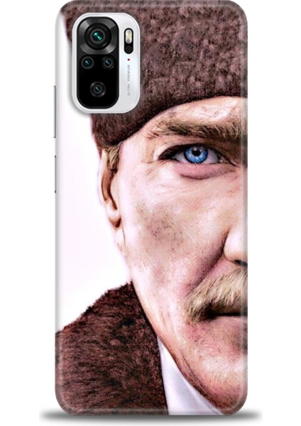 Xiaomi Redmi Note 10S Hd Baskılı Kılıf + Seramik Tam Kaplayan Ekran Koruyucu 29
