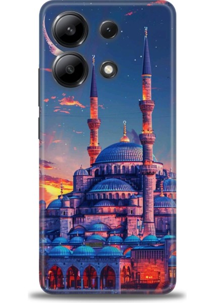 Xiaomi Redmi Note 13 4g Hd Baskılı Kılıf + Seramik Tam Kaplayan Ekran Koruyucu 227
