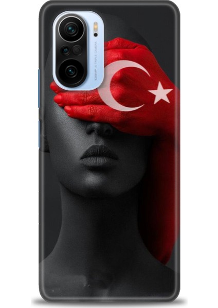 Xiaomi Redmi K40 Pro Hd Baskılı Kılıf + Seramik Tam Kaplayan Ekran Koruyucu 246