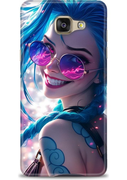 Samsung Galaxy A3 2016 Hd Baskılı Kılıf + Seramik Tam Kaplayan Ekran Koruyucu 274