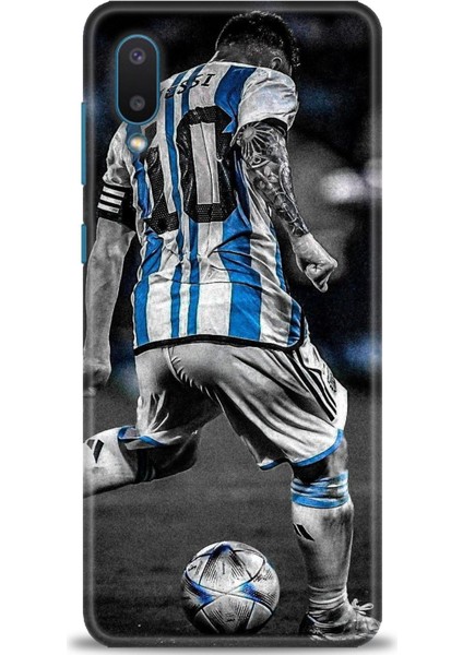 Samsung Galaxy A02 Hd Baskılı Kılıf + Seramik Tam Kaplayan Ekran Koruyucu 11