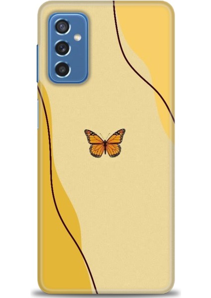 Samsung Galaxy M52 5g Hd Baskılı Kılıf + Seramik Tam Kaplayan Ekran Koruyucu 188