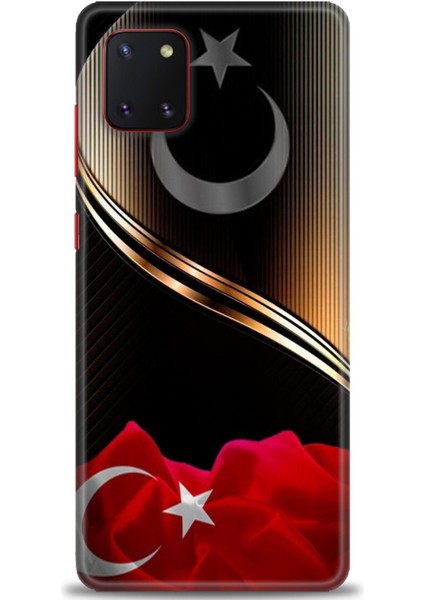 Samsung Galaxy A81 Hd Baskılı Kılıf + Seramik Tam Kaplayan Ekran Koruyucu 33