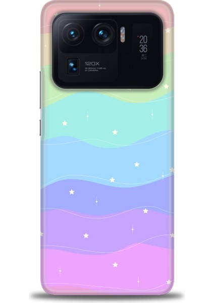 Xiaomi Mi 11 Ultra Kılıf Hd Baskılı Kılıf + Seramik Tam Kaplayan Ekran Koruyucu 423