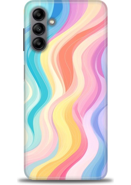 Samsung Galaxy A04S Hd Baskılı Kılıf + Seramik Tam Kaplayan Ekran Koruyucu 424