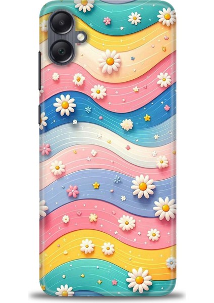 Samsung Galaxy A05 Hd Baskılı Kılıf + Seramik Tam Kaplayan Ekran Koruyucu 418