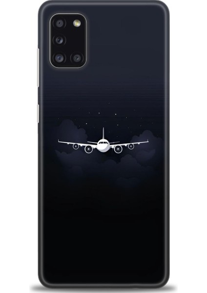 Samsung Galaxy A31 Hd Baskılı Kılıf + Seramik Tam Kaplayan Ekran Koruyucu 381
