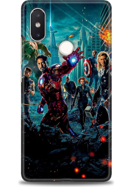 Xiaomi Mi 8 Se Kılıf Hd Baskılı Kılıf + Seramik Tam Kaplayan Ekran Koruyucu 100