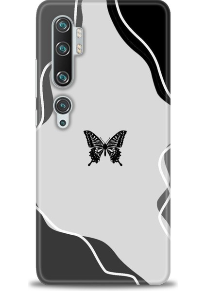 Xiaomi Mi Note 10 Kılıf Hd Baskılı Kılıf + Seramik Tam Kaplayan Ekran Koruyucu 190