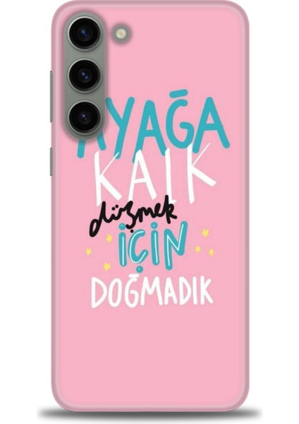 Samsung Galaxy S23 Plus Hd Baskılı Kılıf + Seramik Tam Kaplayan Ekran Koruyucu 161