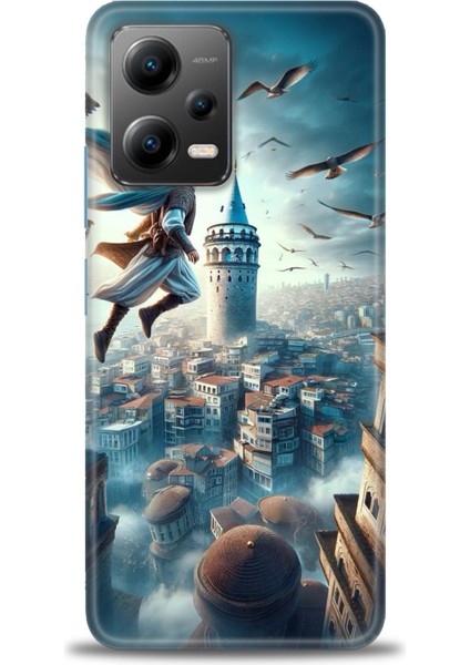 Xiaomi Poco X5 5g Kılıf Hd Baskılı Kılıf + Seramik Tam Kaplayan Ekran Koruyucu 224