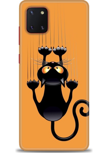 Samsung Galaxy A81 Hd Baskılı Kılıf + Seramik Tam Kaplayan Ekran Koruyucu 62