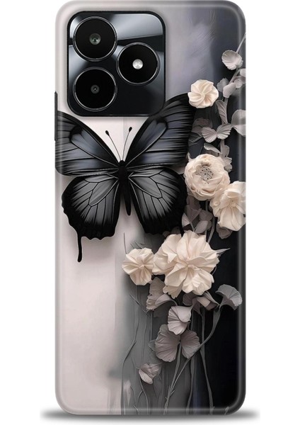 Realme C53 Kılıf Hd Baskılı Kılıf + Seramik Tam Kaplayan Ekran Koruyucu 148
