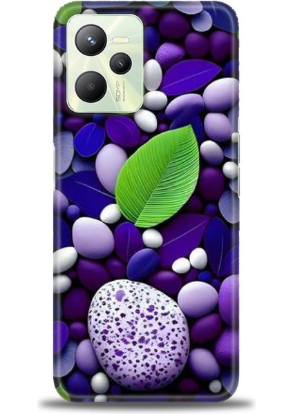 Realme C35 Kılıf Hd Baskılı Kılıf + Seramik Tam Kaplayan Ekran Koruyucu 341