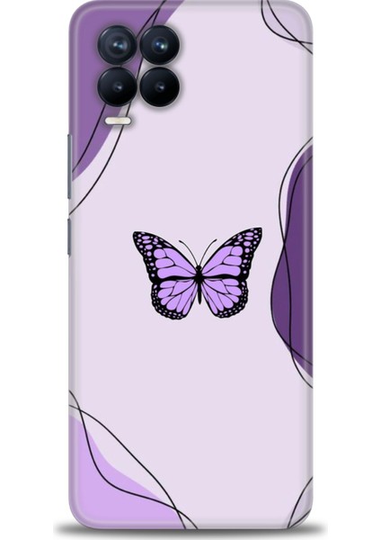 Realme 8 Kılıf Hd Baskılı Kılıf + Seramik Tam Kaplayan Ekran Koruyucu 182