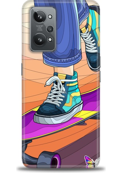 Realme Gt2 Kılıf Hd Baskılı Kılıf + Seramik Tam Kaplayan Ekran Koruyucu 446