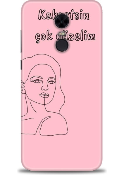 Xiaomi Redmi 5 Plus Kılıf Hd Baskılı Kılıf + Seramik Tam Kaplayan Ekran Koruyucu 162